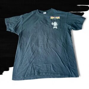 Vintage Froggy's Saloon Pocket T-Shirt Black Headless Horseman USA